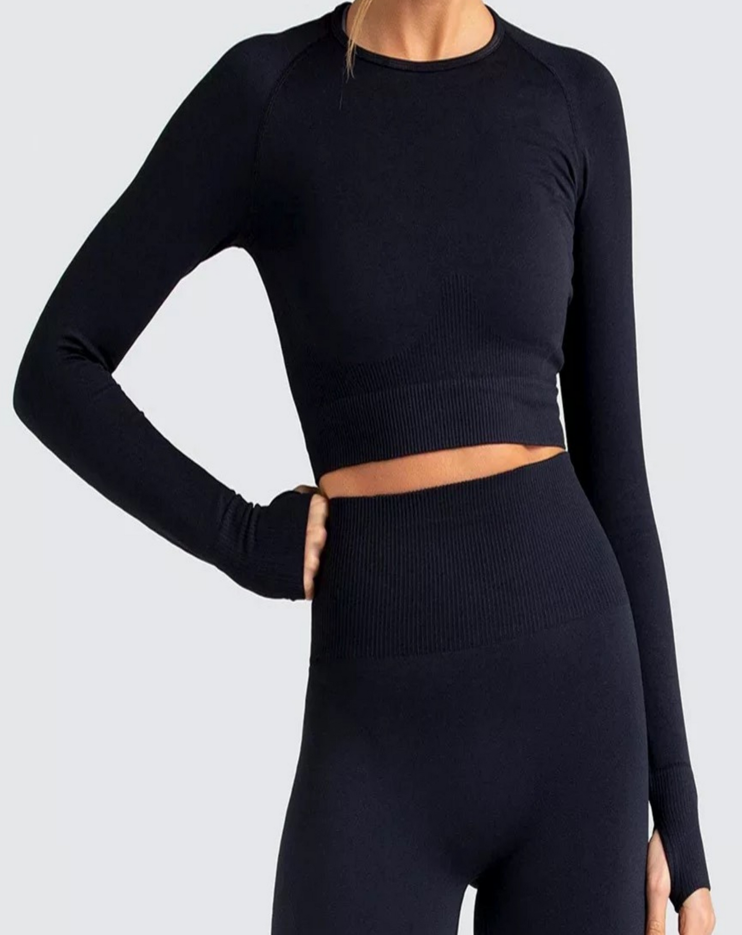 Classic Essential Cropped Sports Top